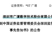 兼祧之妻顶格重罚！*ST广道实控人被终身市场禁入